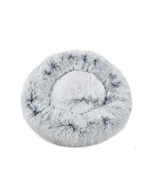 Snowflake White Two Tone - Mr. Peanut's OrthoPlush Pet Bed - 28 in