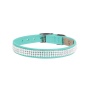 Tiffi Blue - Susan Lanci Designs 3 Row Giltmore Crystals Collar - XL