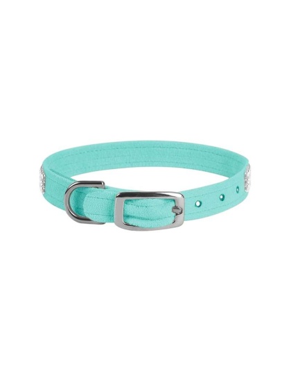 Tiffi Blue - Susan Lanci Designs 3 Row Giltmore Crystals Collar - XL