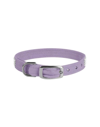 French Lavender - Susan Lanci Designs 3 Row Giltmore Crystals Collar - TC