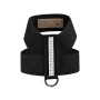 Black - Susan Lanci Designs 3 Row Giltmore Crystals Tinkie Harness - Small