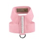Puppy Pink - Susan Lanci Designs 3 Row Giltmore Crystals Tinkie Harness - Medium