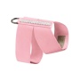 Puppy Pink - Susan Lanci Designs 3 Row Giltmore Crystals Tinkie Harness - Medium