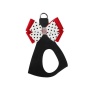 Black - Susan Lanci Designs Minnie Double Nouveau Bow Step In Harness - XS
