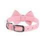 Puppy Pink - Susan Lanci Designs Nouveau Bow Collar - Large