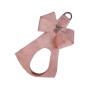 Puppy Pink Glitzerati - Susan Lanci Designs Puppy Pink Glitzerati Nouveau Bow Step In Harness - Large