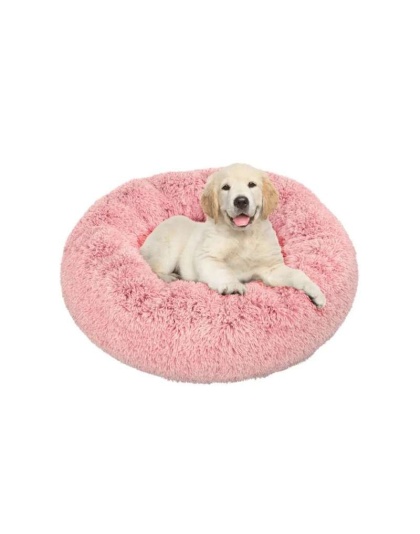 Dark Grey - Donut Dog Bed - Medium