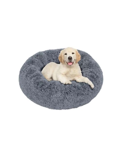 Pink - Donut Dog Bed - Medium