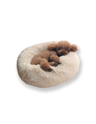 Pink - Donut Dog Bed - Small