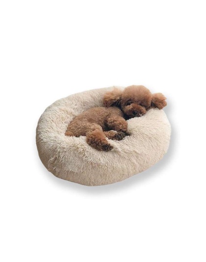 Pink - Donut Dog Bed - Small