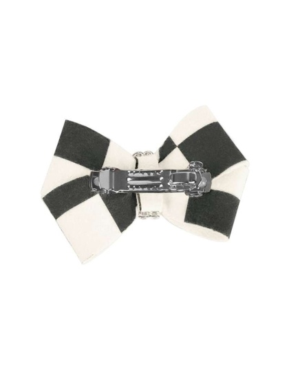 Windsor Check - Susan Lanci Designs Windsor Check Nouveau Bow Hair Bow - Small