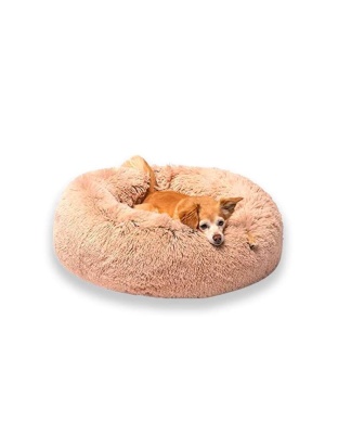 Beige - Donut Dog Bed - X-Large