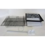 black - YML Flat Top Parakeet Cage - 13.3" x 10.8" x 16.5"