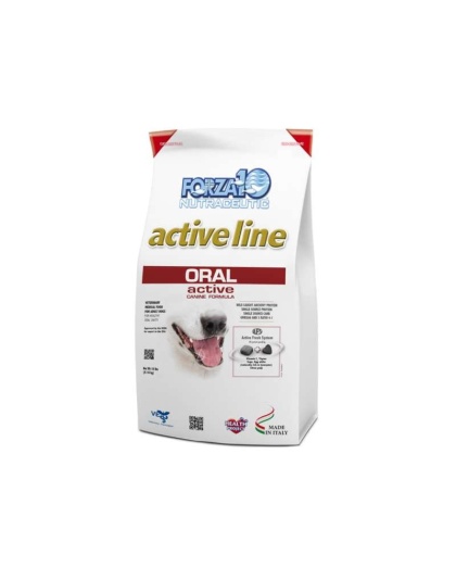Forza10 Active Oral Support Diet Dry Dog Food - 18-lb bag