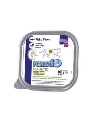 Forza10 ActiWet Diabetic Support Icelandic Fish Recipe Canned Cat Food - 3.5-oz