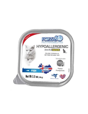 Forza10 Actiwet Hypoallergenic Icelandic Fish Recipe Canned Cat Food - 3.5-oz
