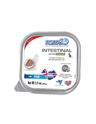 Forza10 Actiwet Intestinal Support Icelandic Fish Recipe Canned Cat Food - 3.5-oz