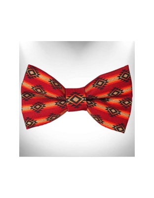 Sky Fire Doggie  - Bow Tie - Large 5"x 2.5"
