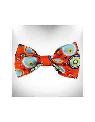 Orange - Martini Dog Bow Tie