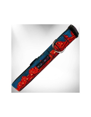 Rockin' Red Rocks - Nature-Lover Collars - XS 5/8" width fits 8-12" neck