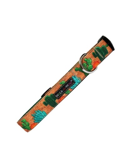 Cactus Garden - Nature-Lover Collars - XL 1.5" wide fits 18-28" neck