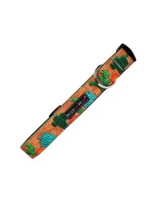 Cactus Garden - Nature-Lover Collars - XS 5/8" width fits 8-12" neck