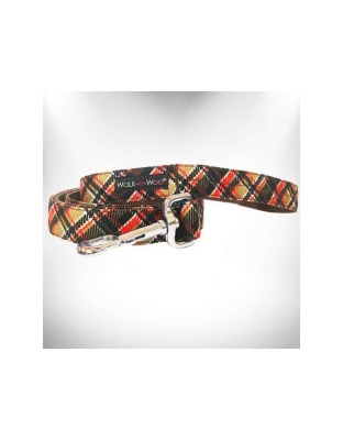 Hot Pink - Plaid Dog Bow Tie