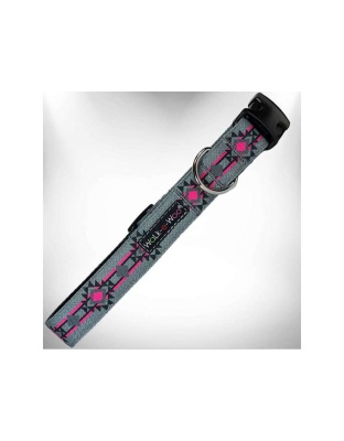 Pow Wow Pink - Southwestern Collars - XS 5/8" width fits 8-12" neck