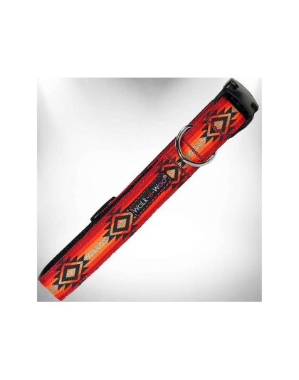 Sky Fire - Southwestern Collars - L 1" width fits 14-25" neck