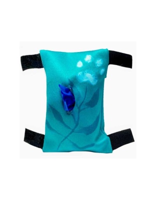 Turquoise - Waste Roll Dispenser