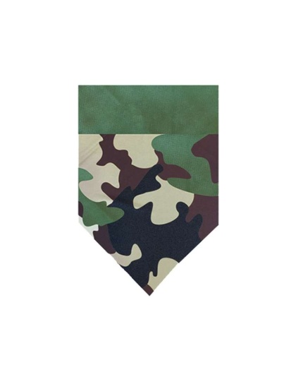 Camo/Green - Sport Bandana  - Large