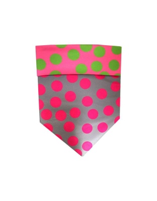 Green/Pink/Grey - Sport Bandana  - Large