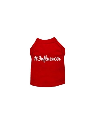 RED - #Influencer Shirt - 2X Large