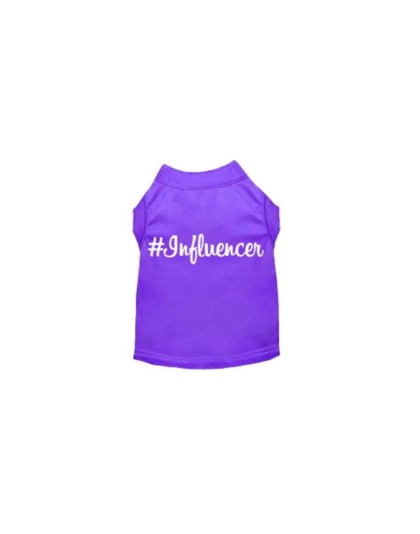PURPLE - #Influencer Shirt - Large