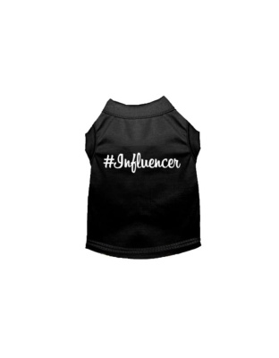 BLACK - #Influencer Shirt - X Large