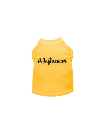 YELLOW - #Influencer Shirt - Small