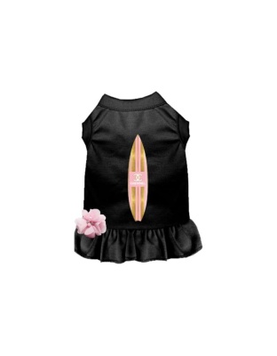 BLACK - Aloha Surf Dog Dress - X Small