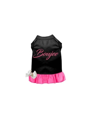 BLACK WITH PINK BOTTOM - Boujee - X Large