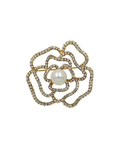 Camellia Luxury Brooch