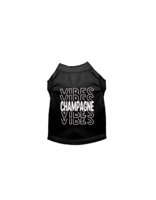 Champagne Vibes Dog Shirt - 2X Large