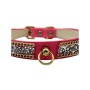 Pink - Chunky Rhinestone and Chain Collar - 10"