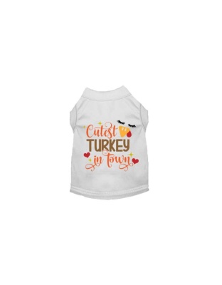 WHITE - Cutest Turkey in Town - Small