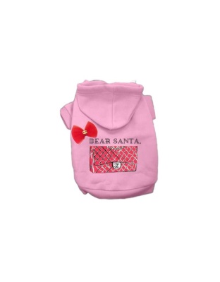 PINK - Dear Santa Hoodie - 2X Large