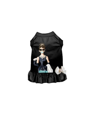 BLACK - Little Miss Sniffany Dress - Large