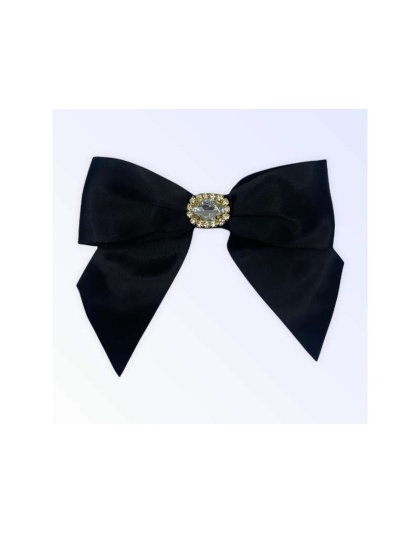 BLACK - Luxurious Satin Bows