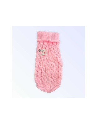 PINK - My Cozy Chewnel Knit Sweater - Small