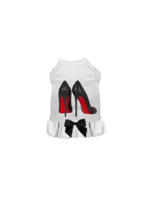 WHITE - My Fierce Loubarkin Dress - X Small