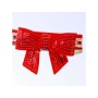 RED BOW - My Glam Holiday Bow Collar - Medium