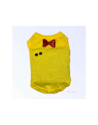 YELLOW - My Summertime Sunglasses & Bows Tank - 2X Large