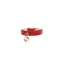 RED - Nautical Dog Charm Collar - 10"